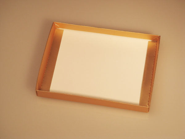Scatole regalo Kraft oro 9.5x2.5x13.7cm (25 pezzi) [GD31]
