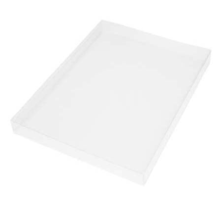 Scatola trasparente con coperchio scorrevole 13.8x2.7x19.1cm (25 pezzi) [SC15]