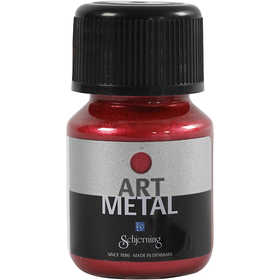 Vernice Hobby Metallizzata, lava red(5112), 30 ml/ 1 bott. [HOB-307150]