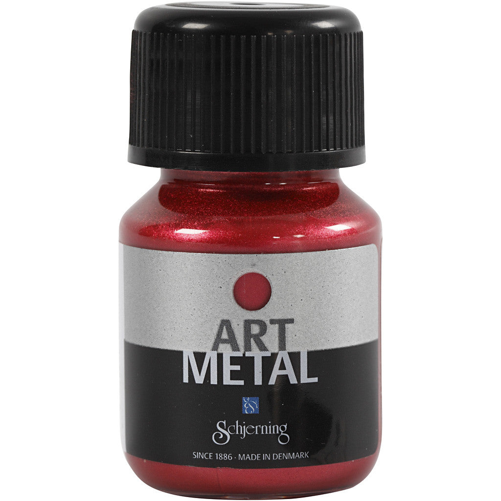 Vernice Hobby Metallizzata, lava red(5112), 30 ml/ 1 bott. [HOB-307150]