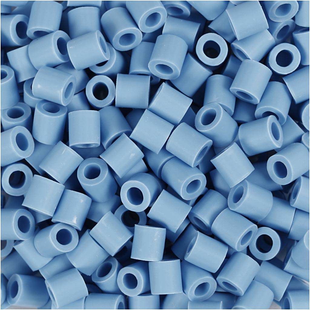 Perline NABBI BioBeads, misura 5x5 mm, misura buco 2.5 mm, medium, blu, 1000 pz/ 1 conf. [HOB-9067790]