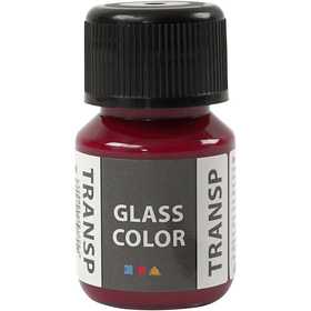 Colore trasparente per vetro, rosa, 30 ml/ 1 bott. [HOB-31674]