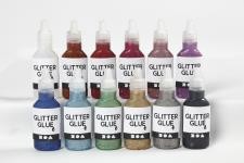Colla glitter, colori asst., 12x25 ml/ 1 conf. [HOB-318200]