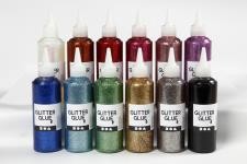 Colla glitter, colori asst., 12x118 ml/ 1 conf. [HOB-31820]