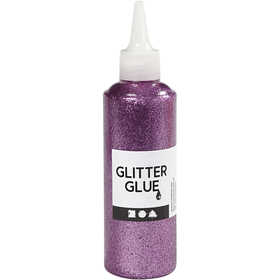 Colla glitter, viola, 118 ml/ 1 bott. [HOB-31827]