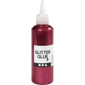 Colla glitter, rosa, 118 ml/ 1 bott. [HOB-31828]