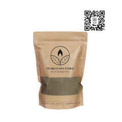 Candela Pearlsand 400 g verde muschio (6 pezzi) [IFS-32720]