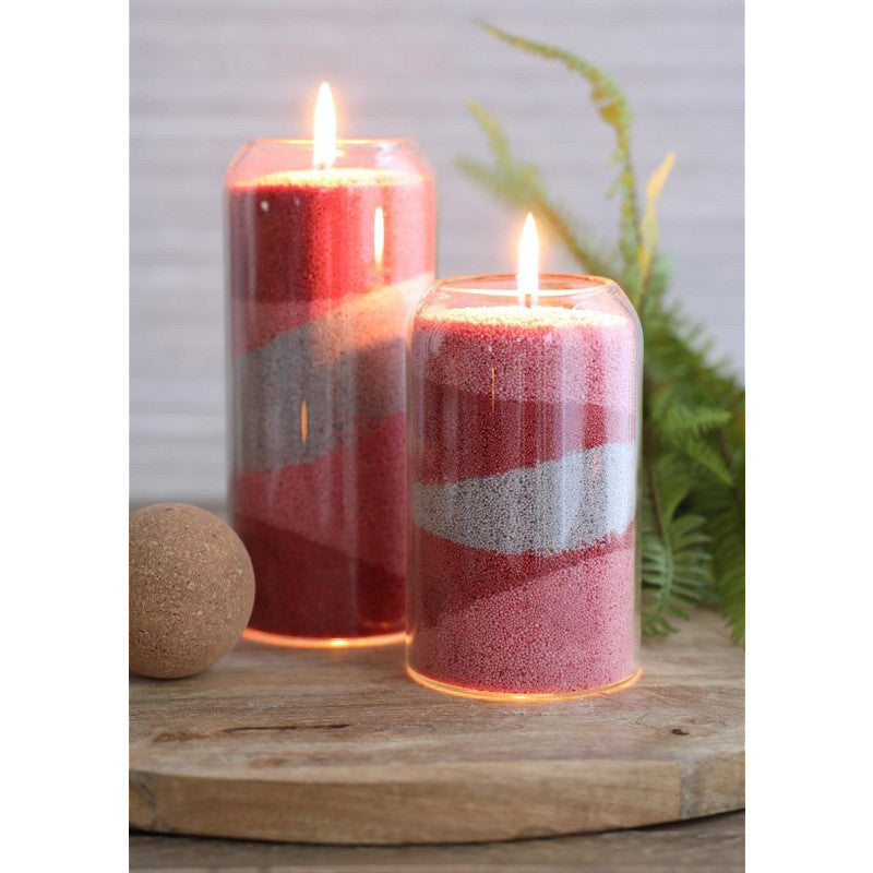 Candela Pearlsand 400 g bordeaux (6 pezzi) [IFS-32721]