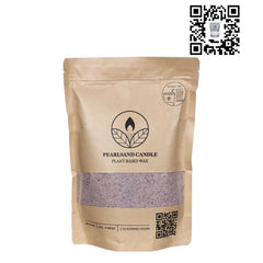 Candela Pearlsand 400 g lavanda grigio (6 pezzi) [IFS-32722]