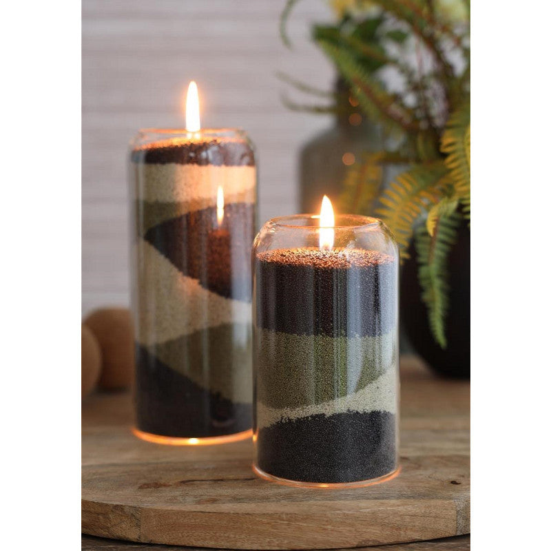 Candela Pearlsand 400 g nero (6 pezzi) [IFS-32728]