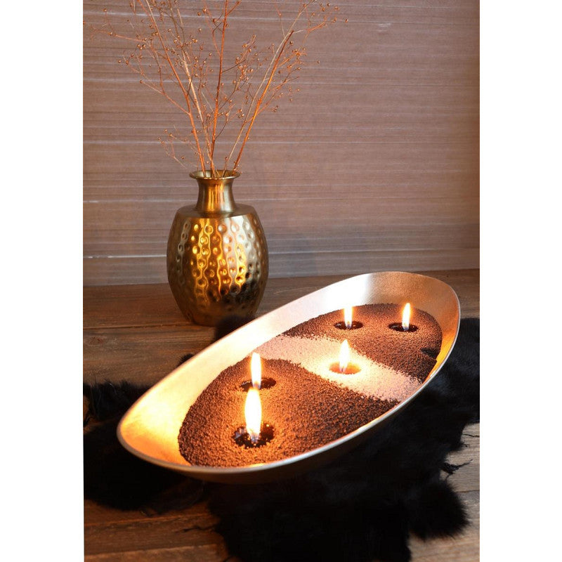 Candela Pearlsand 400 g nero (6 pezzi) [IFS-32728]