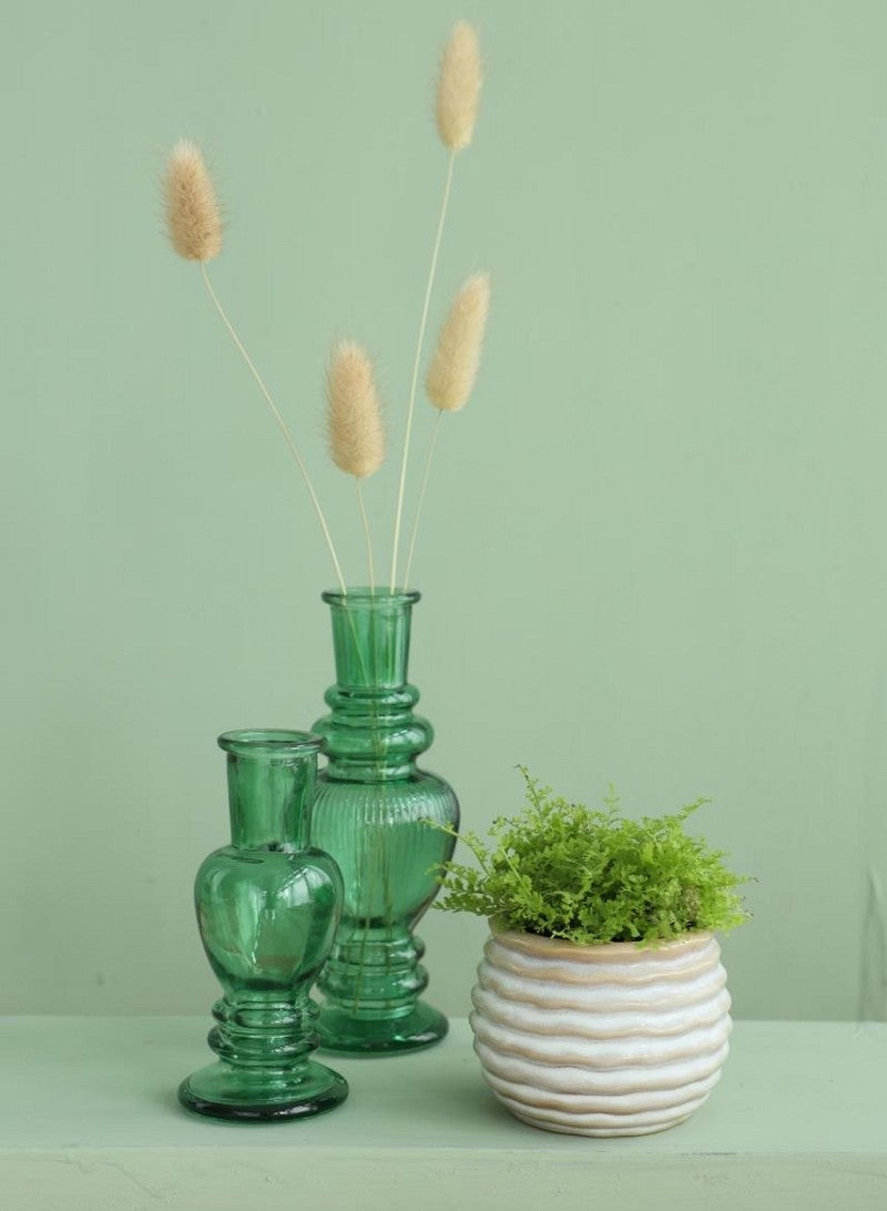 Creme Vaso di fiori Rise Ø6,5 x h: 8 cm (12 pz) [IFS-33962]