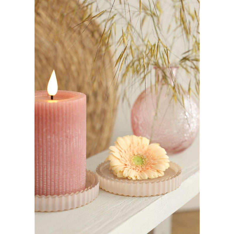 Coppette in vetro Kate Ø 10 cm, H. 6,5 cm, crema satinato, set da 4 (6 pezzi) [IFS-34104]