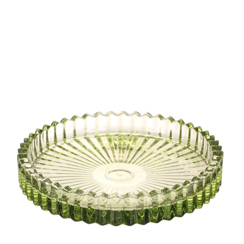 Coppette in vetro Kate Ø 10 cm, H. 6,5 cm, verde tenue, set da 4 (6 pezzi) [IFS-34105]