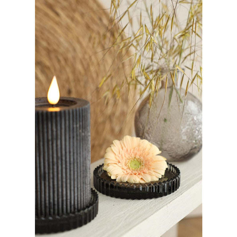 Coppette in vetro Kate Ø 10 cm, H. 6,5 cm, grigio fumo, set da 4 (6 pezzi) [IFS-34106]