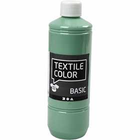 Colore per tessuti, verde acqua, 500 ml/ 1 bott. [HOB-34167]