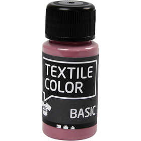 Colore per tessuti, rosato scuro, 50 ml/ 1 bott. [HOB-34187]