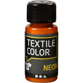 Colore per tessuti, neon orange, 50 ml/ 1 bott. [HOB-342130]