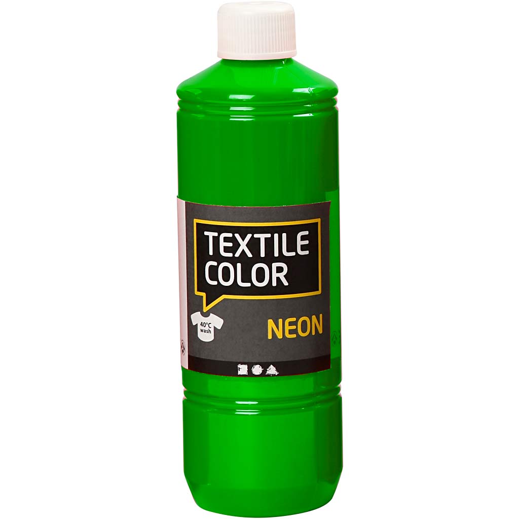 Textile Color, neon green, 500 ml/ 1 bottle