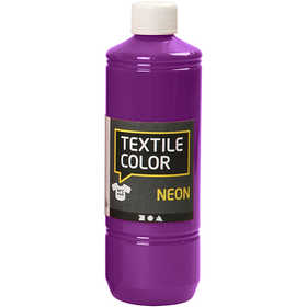 Colore per tessuti, lilla neon, 500 ml/ 1 bott. [HOB-34227]