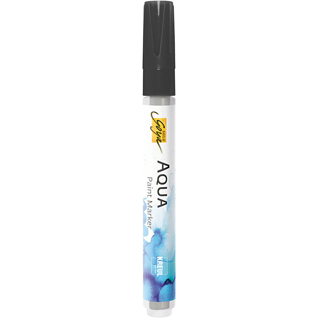 SOLO GOYA Aqua Paint Marker, black