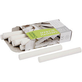 Gessetti, L: 8 cm, diam 10 mm, bianco, 10x10 pz/ 1 conf. [HOB-34475]