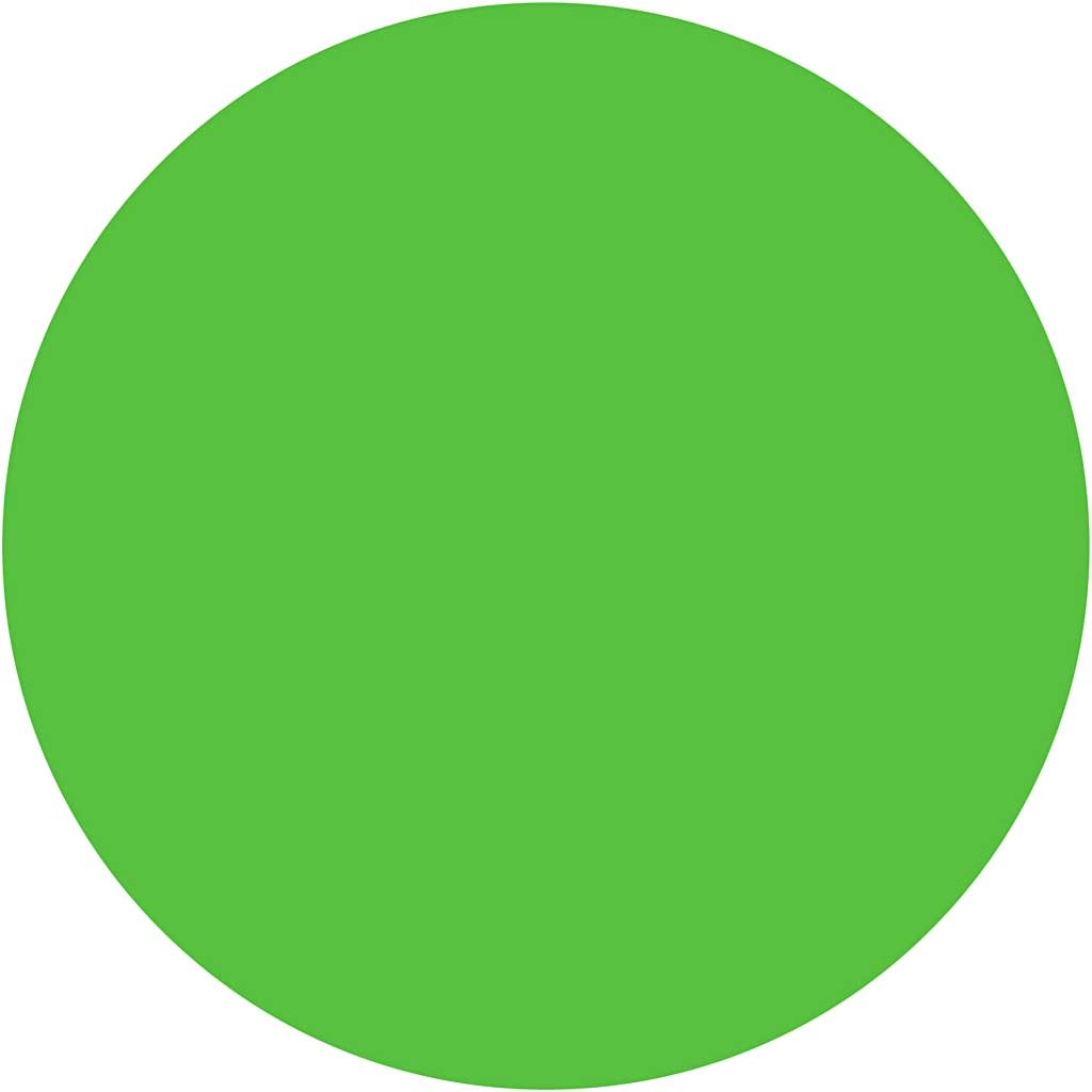 Acquerelli, H: 16 mm, diam 44 mm, verde, 6 pz/ 1 conf. [HOB-34483]