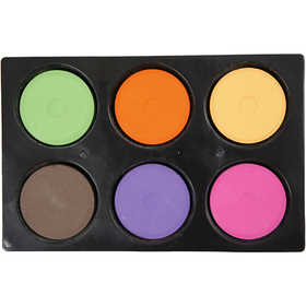 Acquerelli, H: 16 mm, diam 44 mm, colore aggiuntivo, 1 conf. [HOB-34561]