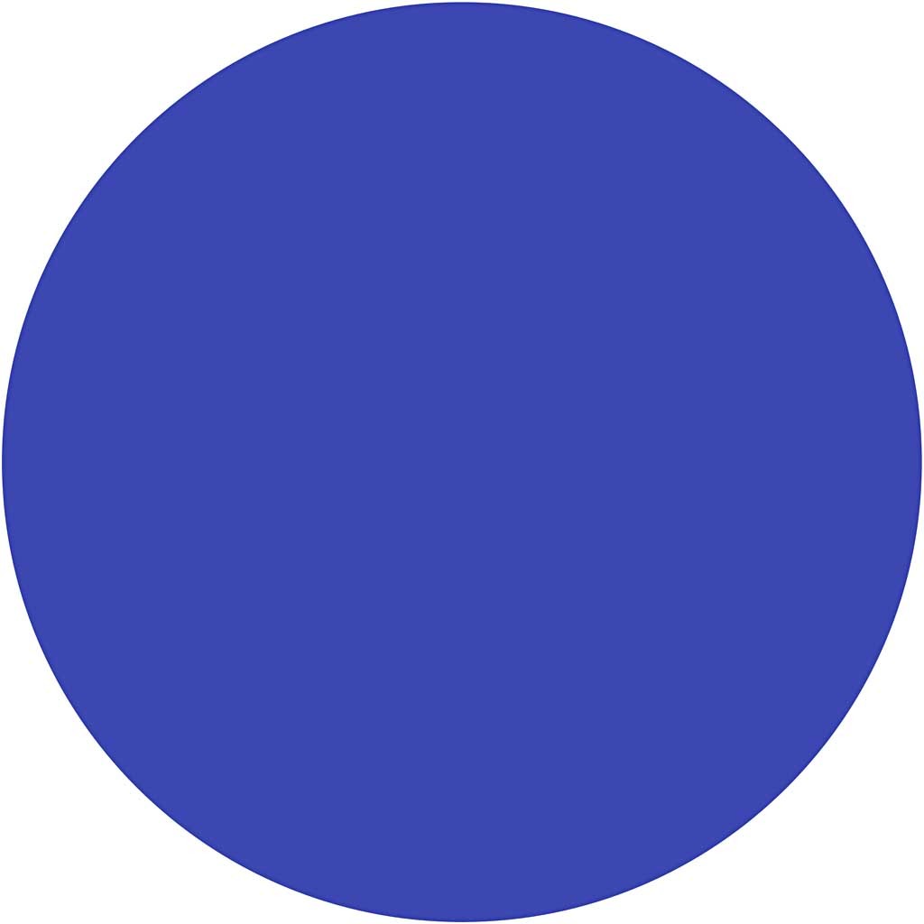 Acquerelli, H: 19 mm, diam 57 mm, blu, 6 pz/ 1 conf. [HOB-34581]