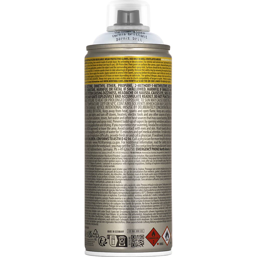 Vernice spray, brillante, 400 ml/ 1 vasch. [HOB-35026]