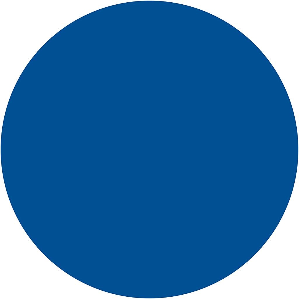 Pittura Acrilia, semi-lucido, transparent, blu primario, 500 ml/ 1 bott. [HOB-35406]