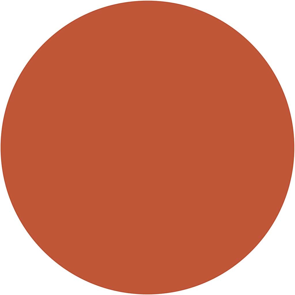 Pittura Acrilia, semi-lucido, semi transparent, terra bruciata, 500 ml/ 1 bott. [HOB-35418]