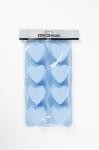 Stampo in silicone, cuori, H: 3,5 cm, L: 7 cm, L: 6 cm, 100 ml, 1 pz [HOB-37134]