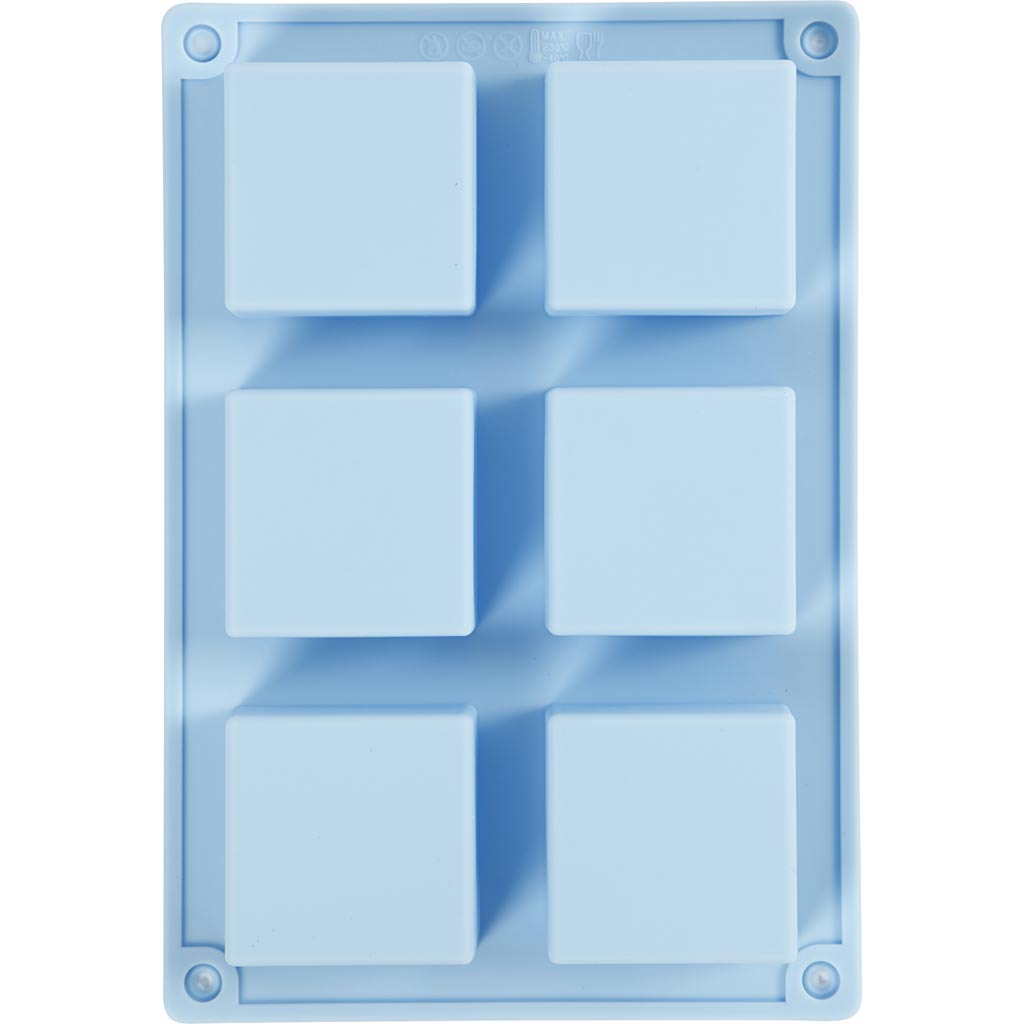 Stampo in silicone, H: 2,5 cm, L: 5 cm, 60 ml, 1 pz [HOB-371811]