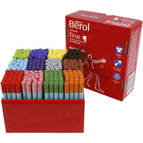 Berol Colourfine, ampiezza tratto 0,3-0,7 mm, colori asst., 288 pz/ 1 conf. [HOB-37235]