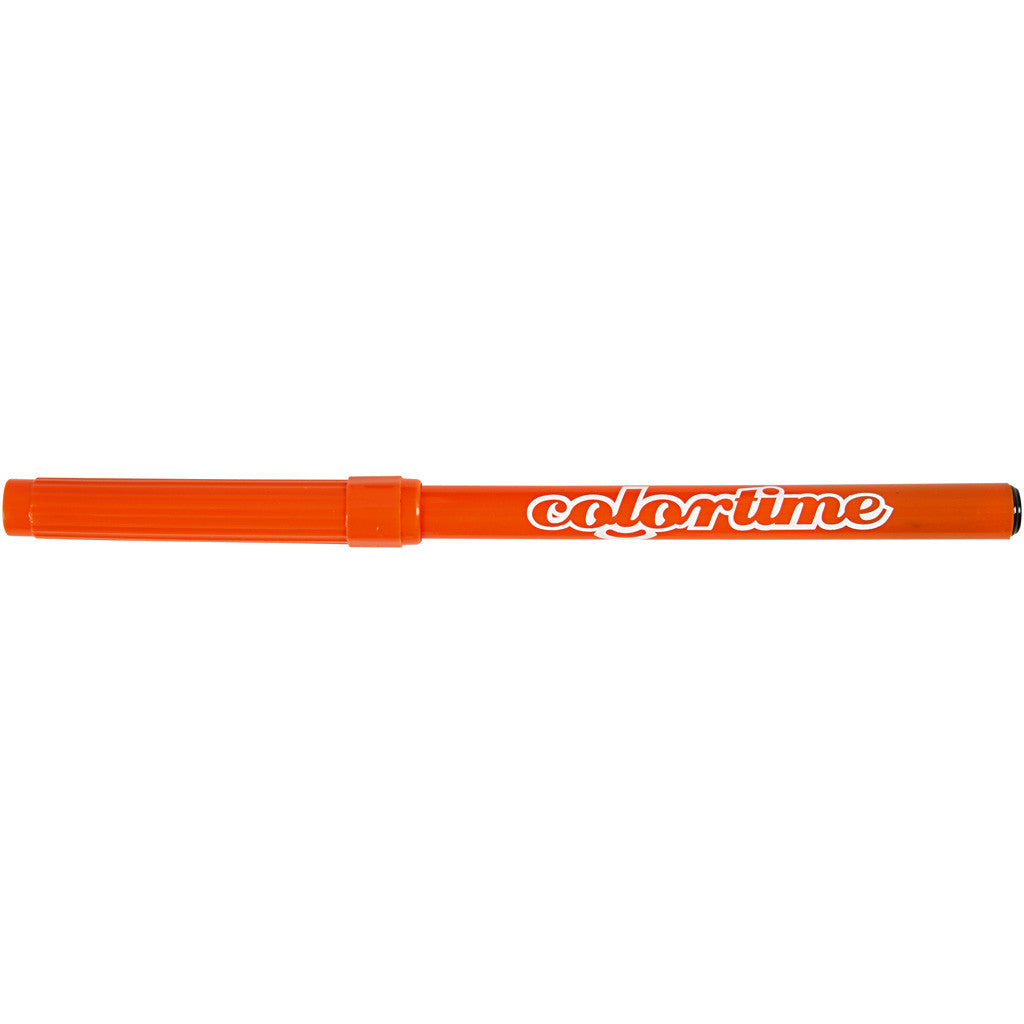 Pennarelli Colortime, ampiezza tratto 2 mm, arancio, 18 pz/ 1 conf. [HOB-373538]