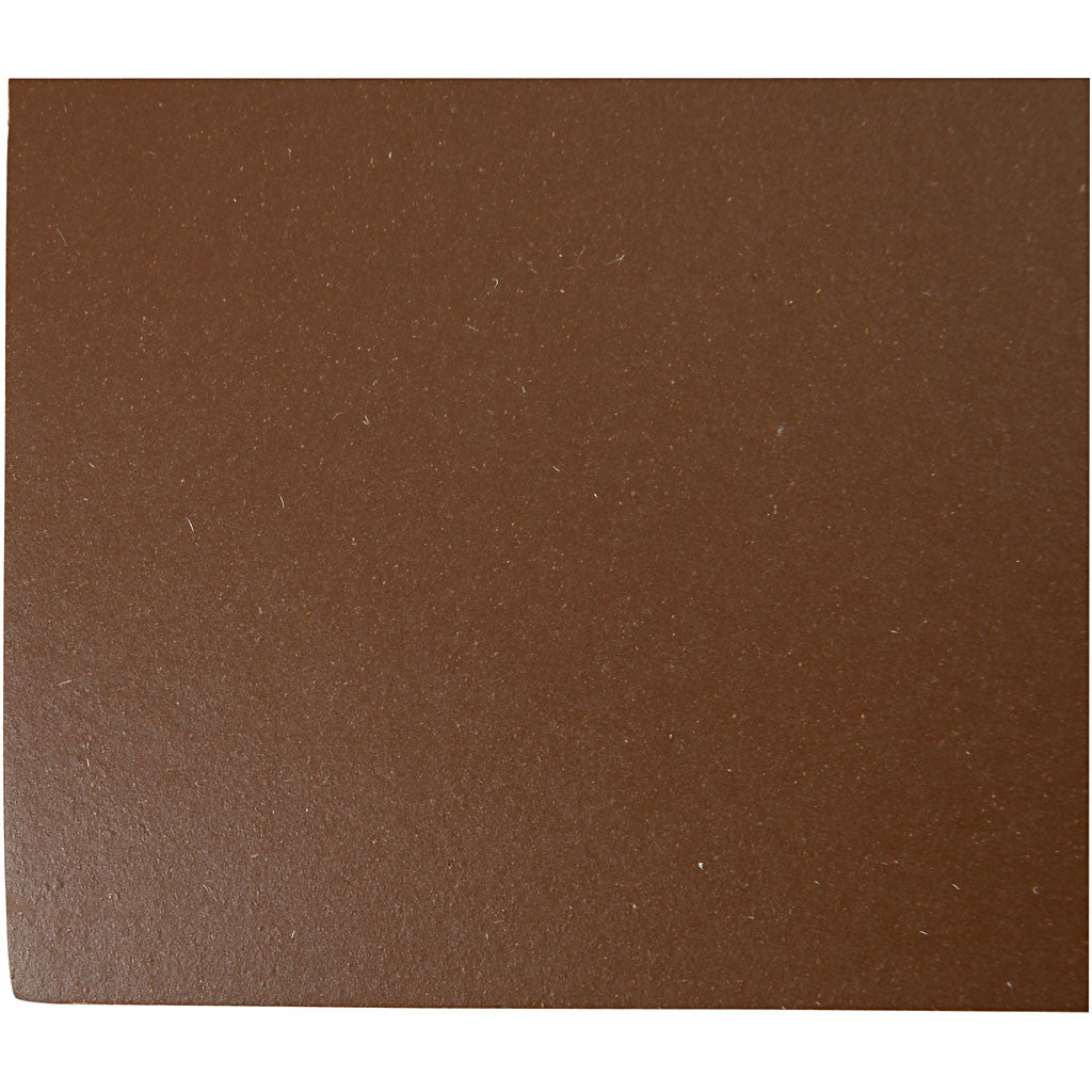 Blocco di linoleum, misura 30x39 cm, spess. 2,5 mm, marrone, 1 pz [HOB-382420]
