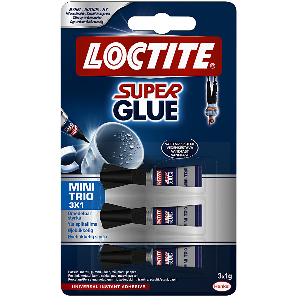 Super colla Loctite, 3x1 g/ 1 conf. [HOB-39059]