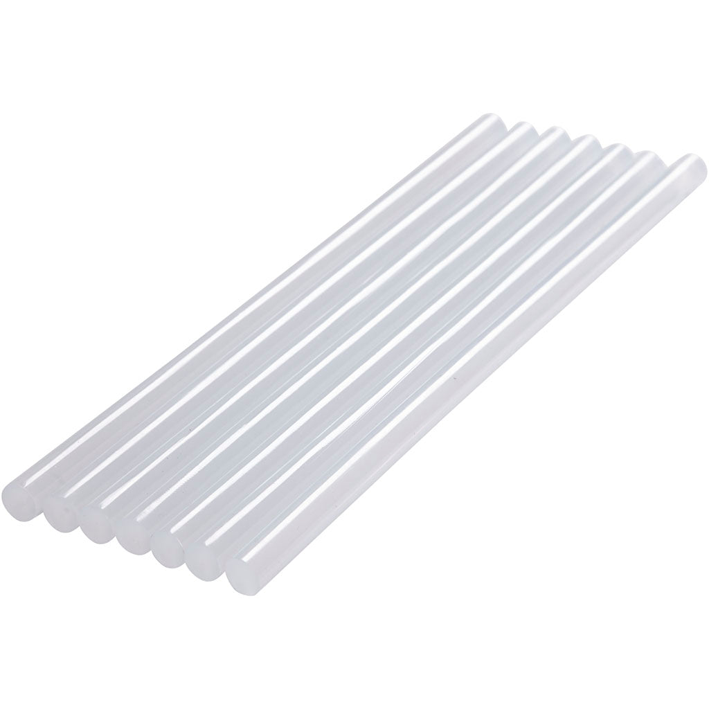 Ricariche stick per colla a caldo Maxi, L: 25 cm, diam 11 mm, 7 pz/ 1 conf. [HOB-391395]
