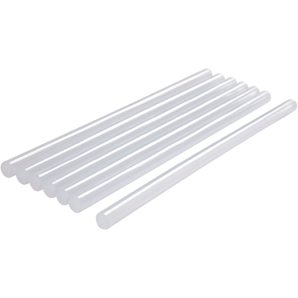 Ricariche stick per colla a caldo Maxi, L: 25 cm, diam 11 mm, 7 pz/ 1 conf. [HOB-391395]