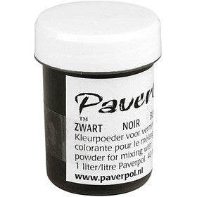 Pavercolor, nero, 40 ml/ 1 vasch. [HOB-39310]