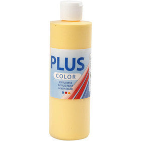 Plus Color Craft Paint, giallo croco, 250 ml/ 1 bott. [HOB-39434]