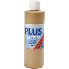 Plus Color Craft Paint, oro, 250 ml/ 1 bott. [HOB-39452]