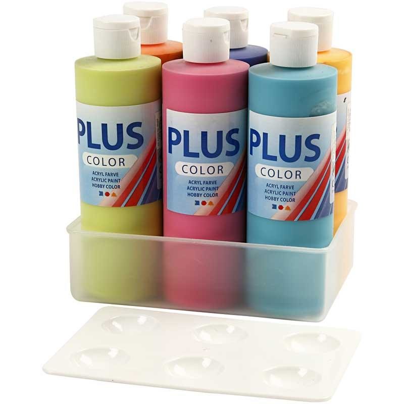 Plus Color Craft Paint, 6x250 ml/ 1 conf. [HOB-39495]
