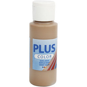 Plus Color Craft Paint, marrone chiaro, 60 ml/ 1 bott. [HOB-39603]