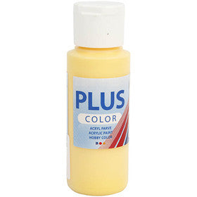 Plus Color Craft Paint, giallo croco, 60 ml/ 1 bott. [HOB-39634]