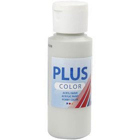 Plus Color Craft Paint, grigio chiaro, 60 ml/ 1 bott. [HOB-39639]