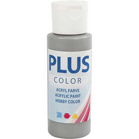 Plus Color Craft Paint, grigio pioggia, 60 ml/ 1 bott. [HOB-39640]