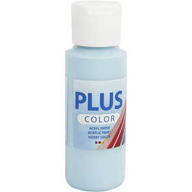 Plus Color Craft Paint, blu ghiaccio, 60 ml/ 1 bott. [HOB-39646]