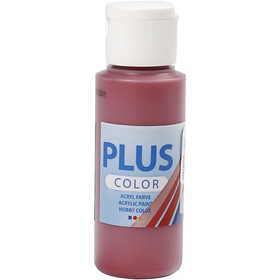 Plus Color Craft Paint, rosso antico, 60 ml/ 1 bott. [HOB-39660]